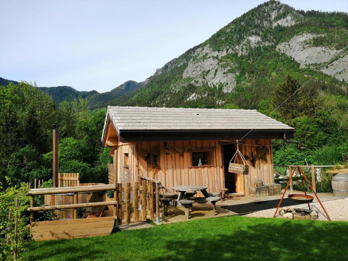 Chalet Trappeur Le Biot Exteriér fotografie